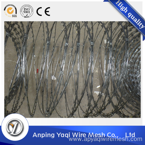 BTO-22 galvanized concertina razor barbed wire